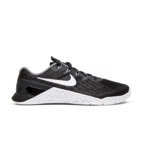 Nike Women's Metcon 3 Training Athletic Shoes 849807-001 Black & White Size 12